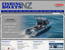 Tablet Screenshot of fishingboatsnz.co.nz